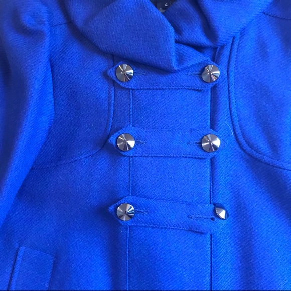 French Connection Lark Wool Pea Coat - Picture 3 of 8